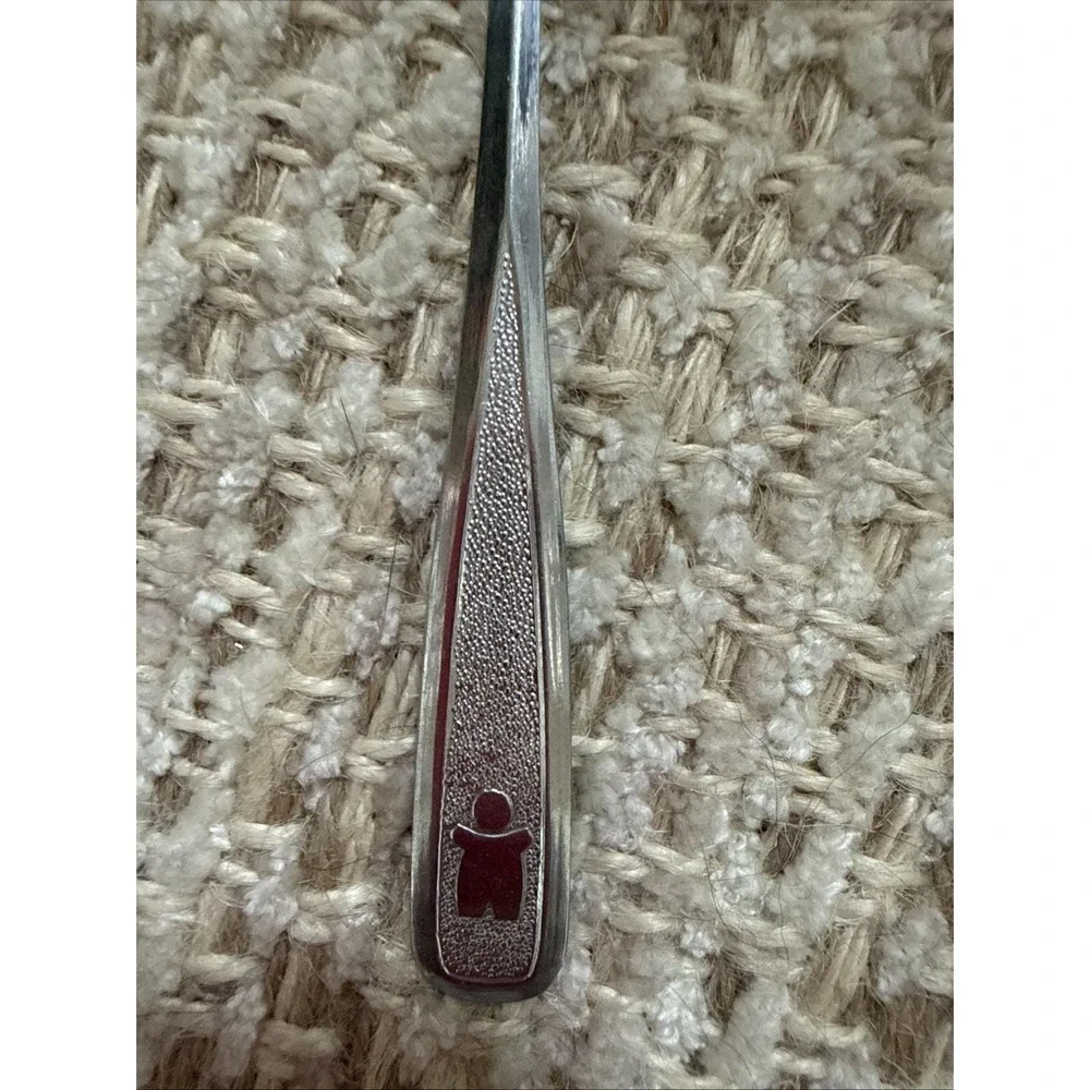 Vintage Deluxe Stainless '80 The First Years Baby Spoon ONLY Avon Japan